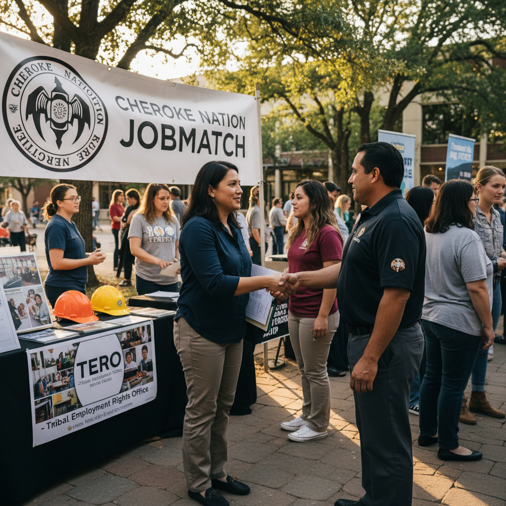 Photograph representing Cherokee Nation JobMatch and Career Services: Finding Employment as a Tribal Citizen