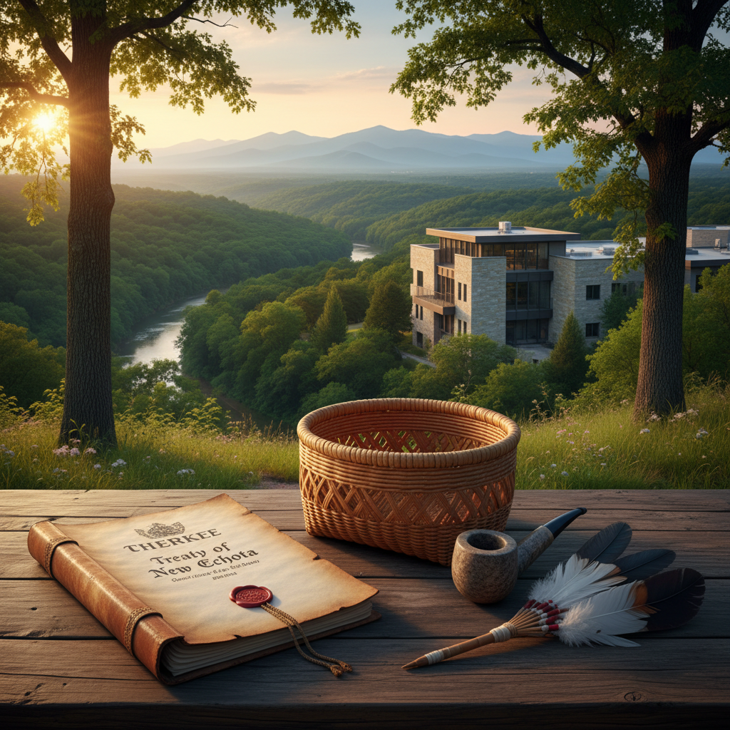 Photograph representing Cherokee Treaty Rights and Federal Trust Responsibility