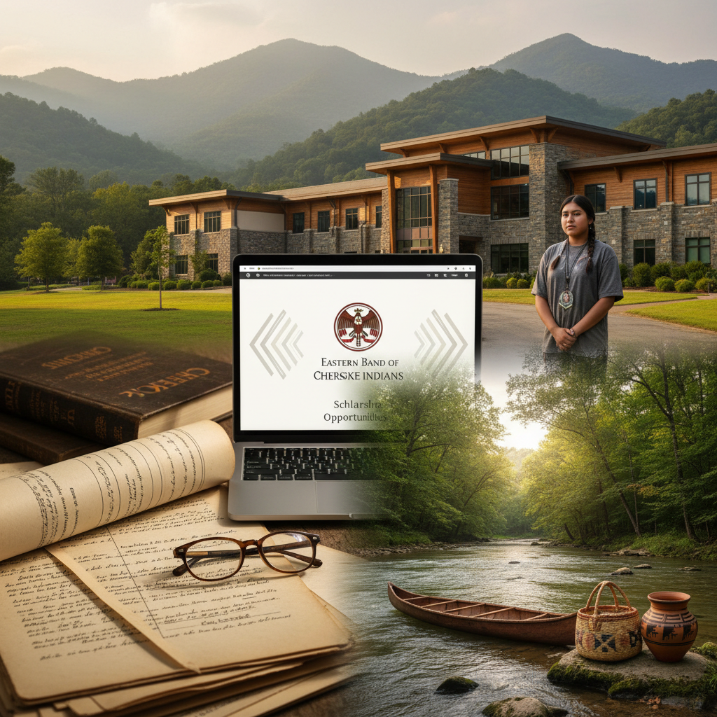 Photograph representing EBCI Education and Scholarships: Opportunities Through the Eastern Band of Cherokee Indians