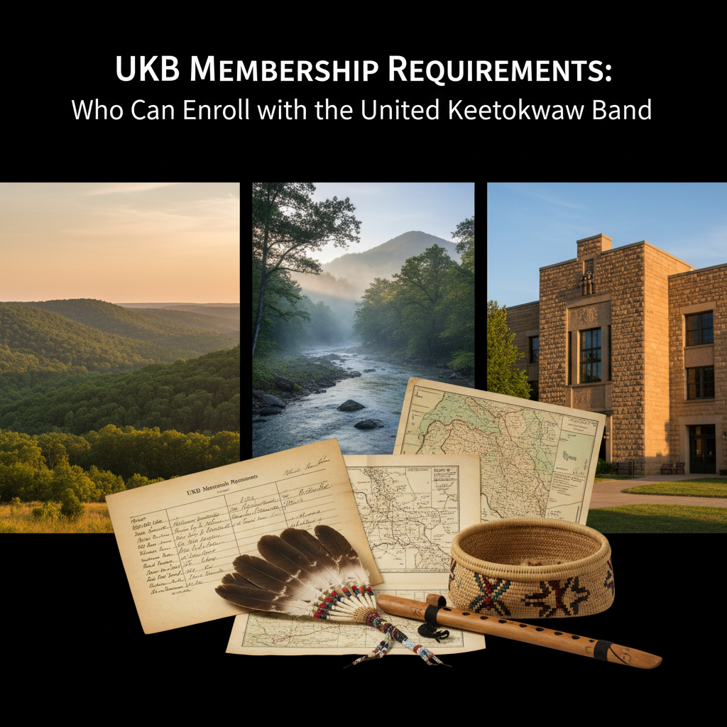 Photograph representing UKB Membership Requirements: Who Can Enroll with the United Keetoowah Band