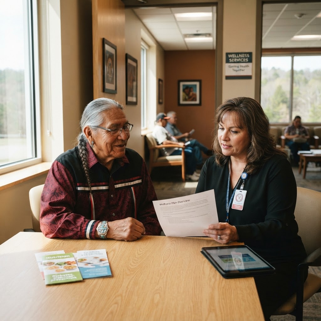 Photograph representing Cherokee Nation Yellowleaf Health Center: Wellness Services for Tribal Citizens