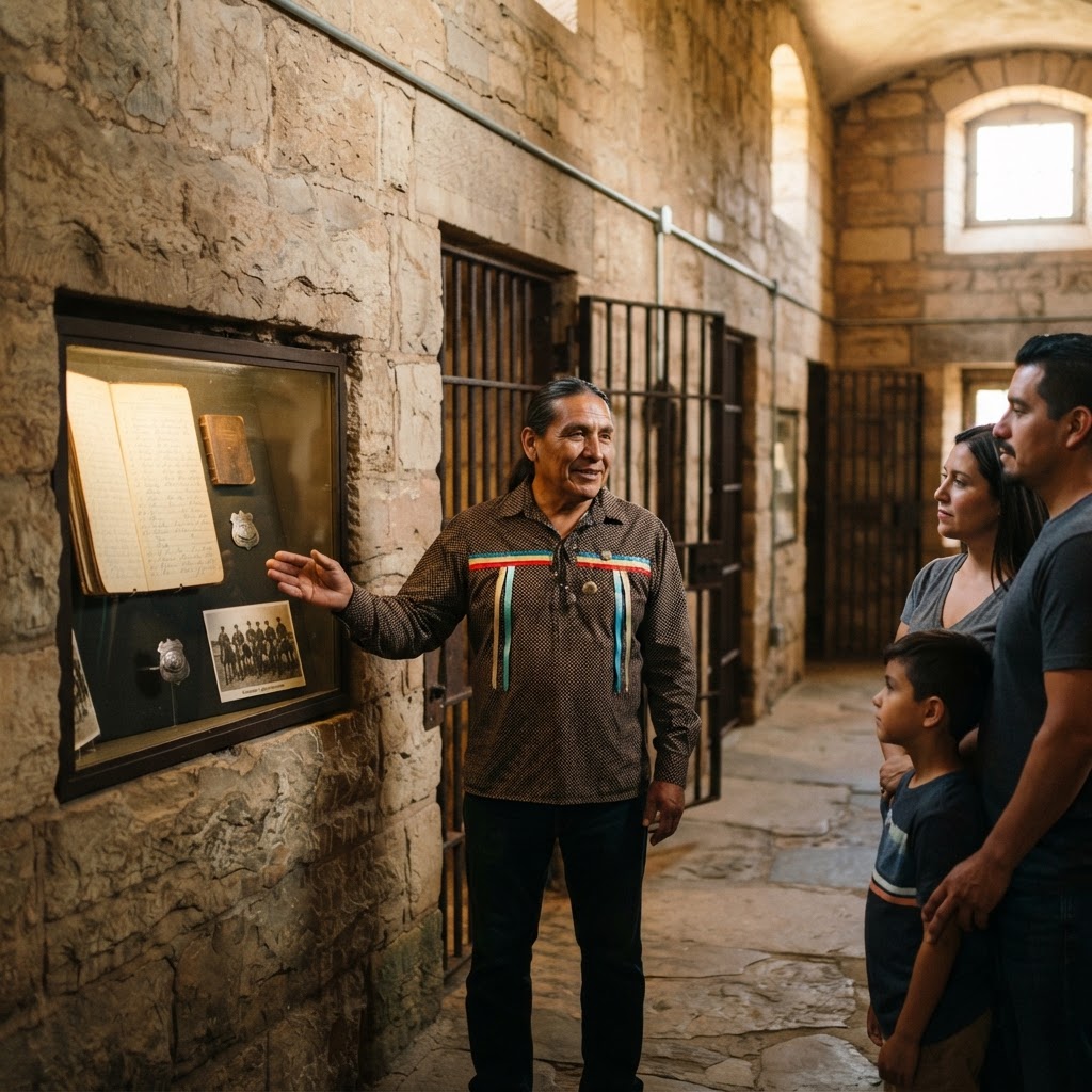 Photograph representing Cherokee National Prison Museum: Justice in Indian Territory